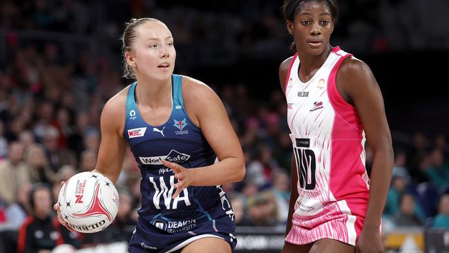 Hannah Mundy is the future of Australia’s midcourt. Photo: Getty Images