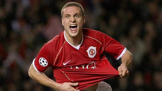 Manchester United&#39;s Nemanja Vidic.