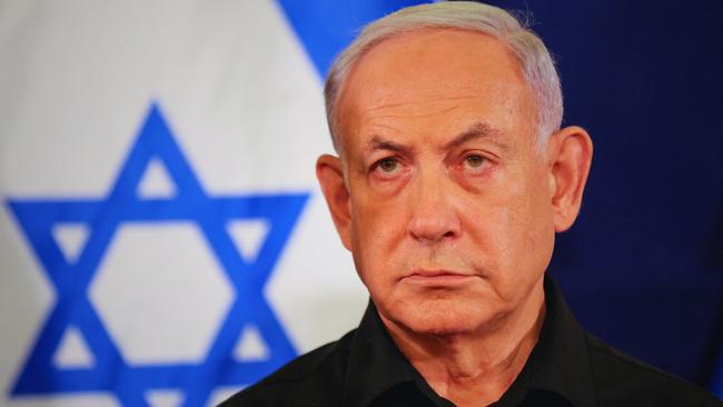 Israeli Prime Minister Benjamin Netanyahu faces a maddening balancing act that requires him to explain the country’s security failures. Picture: Abir Sultan/Pool