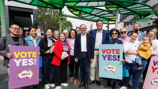 The Yes campaign have not given up. Picture: NCA NewsWire / David Swift