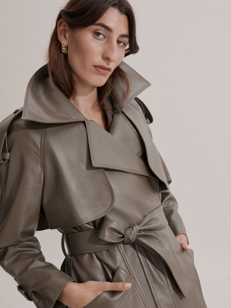 Panelled Trench Coat, front. Image: Country Road.