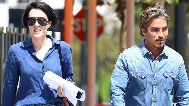 Sarah Budge with boyfriend John Ibrahim.