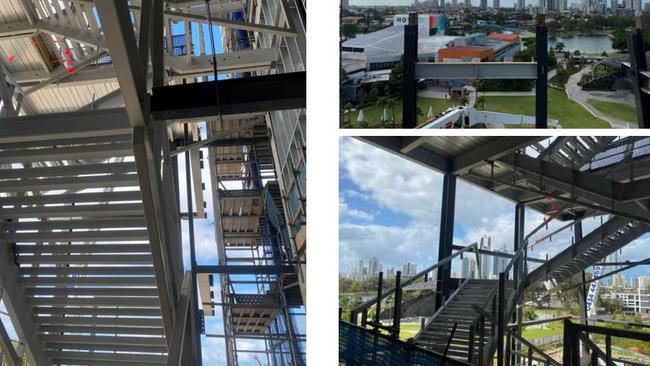 Views from the HOTA art gallery on the Gold Coast. Pictures: Gold Coast City Council