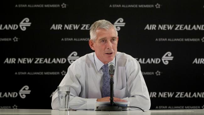 Air New Zealand boss Greg Foran is hopeful of better times ahead after a trying period with engine availability issues. Picture: Hannah Peters/Getty Images