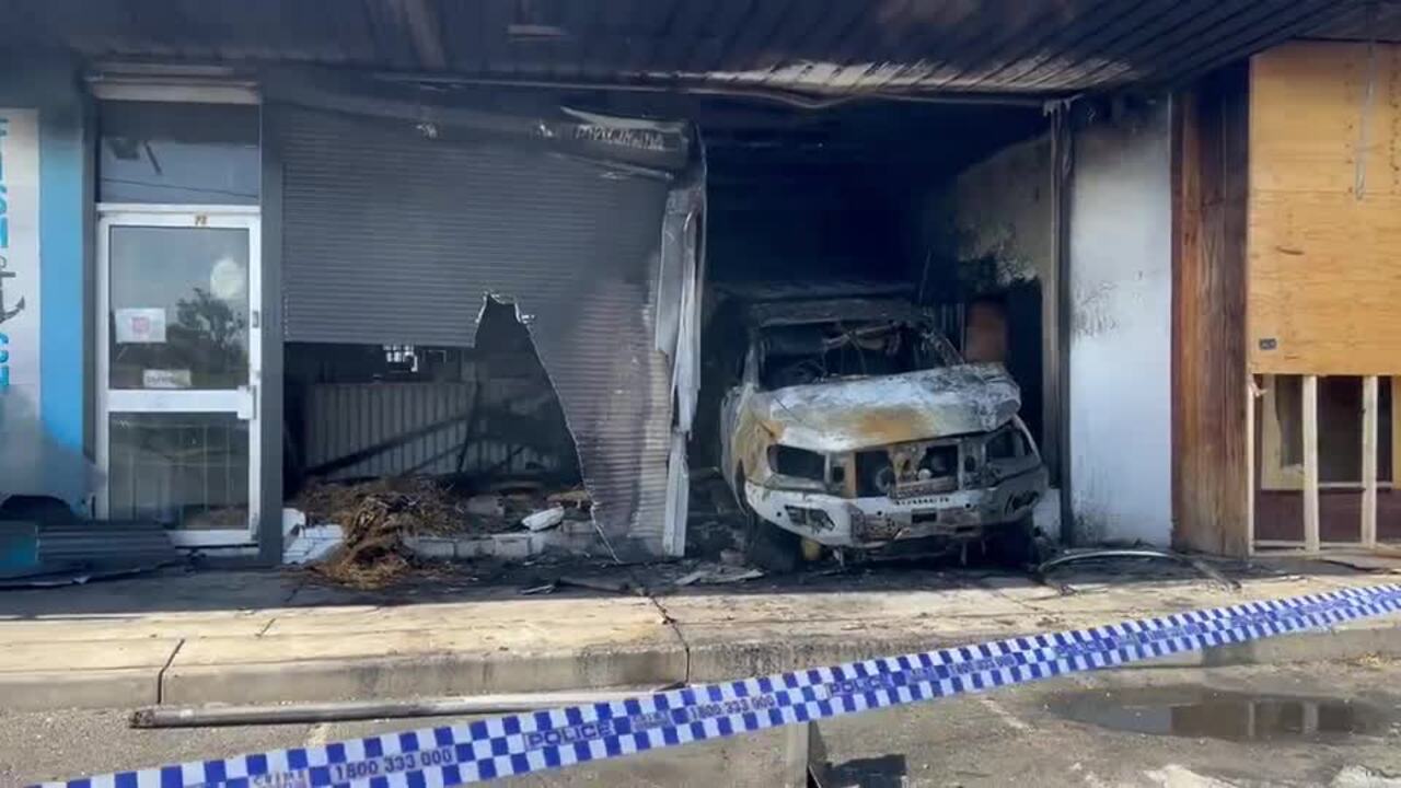 A Norlane tobacco shop has been set alight again