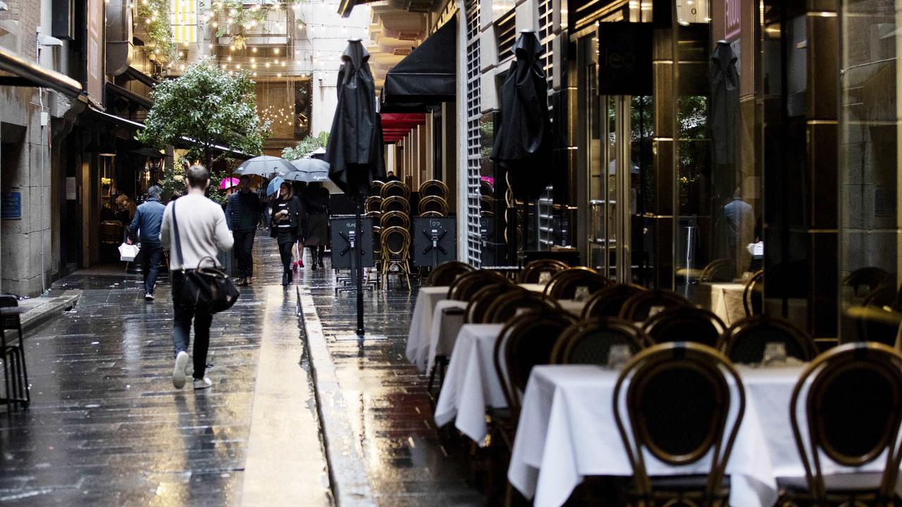 Sydney’s CBD resembles a ghost town on Fridays and Mondays. Picture: Nikki Short/NCA NewsWire