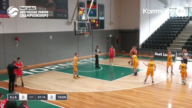 Replay: Basketball Australia Under-14 Club Championships - Illawarra Hawks v North Tasmania Tigers (Boys, Shield)