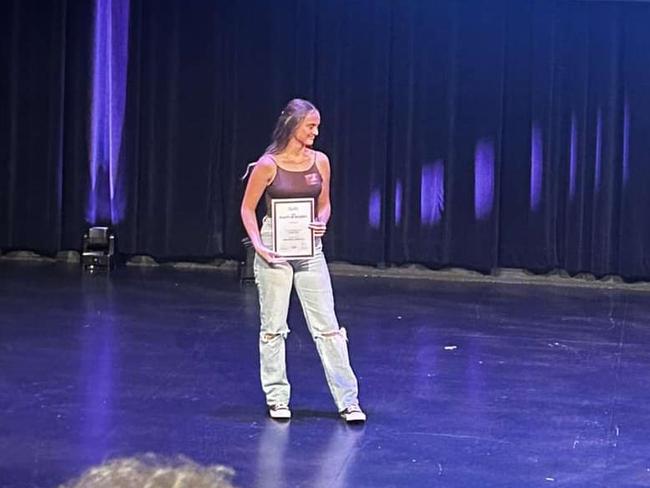 Chinchilla dancer Tia Regusen selected for dance scholarship