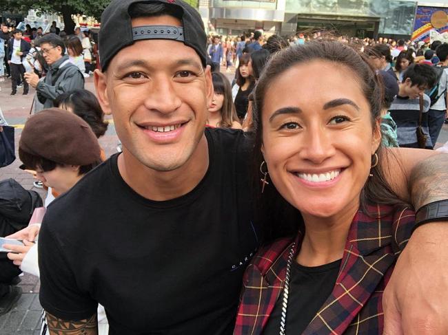 SUNDAY TELEGRAPH SPECIAL. Israel Folau and his wife Maria see in social media posts https://www.instagram.com/mariatutaia/?hl=enhttps://www.instagram.com/izzyfolau/?hl=en