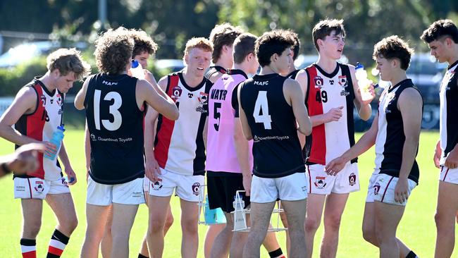 QAFL colts AFL between Aspley and Morningside. Saturday June 8, 2024. Picture, John Gass