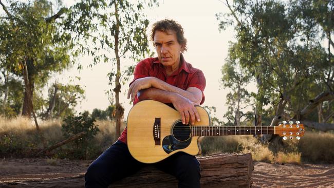 Australian singer, songwriter and guitarist Ian Moss, whose eighth solo album 'Rivers Run Dry' contains a cohesion that’s largely down to the Cold Chisel co-founder’s proven prowess as a vocalist and guitarist. Picture: Robert Hambling