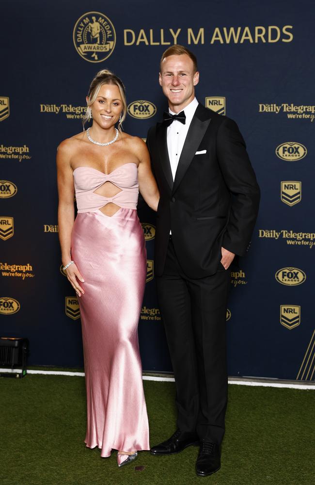 Daly Cherry-Evans and wife Vessa Rockliff will tie the knot. Picture: Jonathan Ng