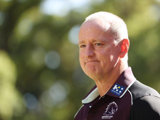 Michael Maguire says the Broncos have a special connection after going through challenging times and getting through them together. Picture: Getty Images