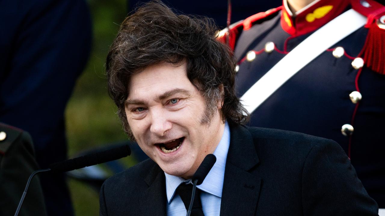 Javier Milei, Argentina's president, has implemented radical free-market reforms, reducing inflation and government spending. He supports a pro-American foreign policy, privatisation of healthcare, and socially conservative policies. Picture: Getty
