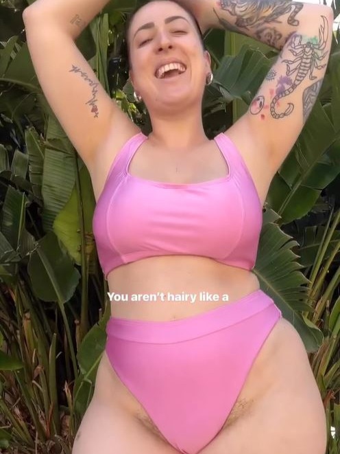 Bella wants women to love their natural bodies. Source: Instagram
