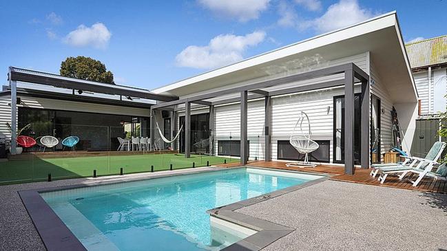 Former V/Line boss James Pinder is selling his Williamstown house.