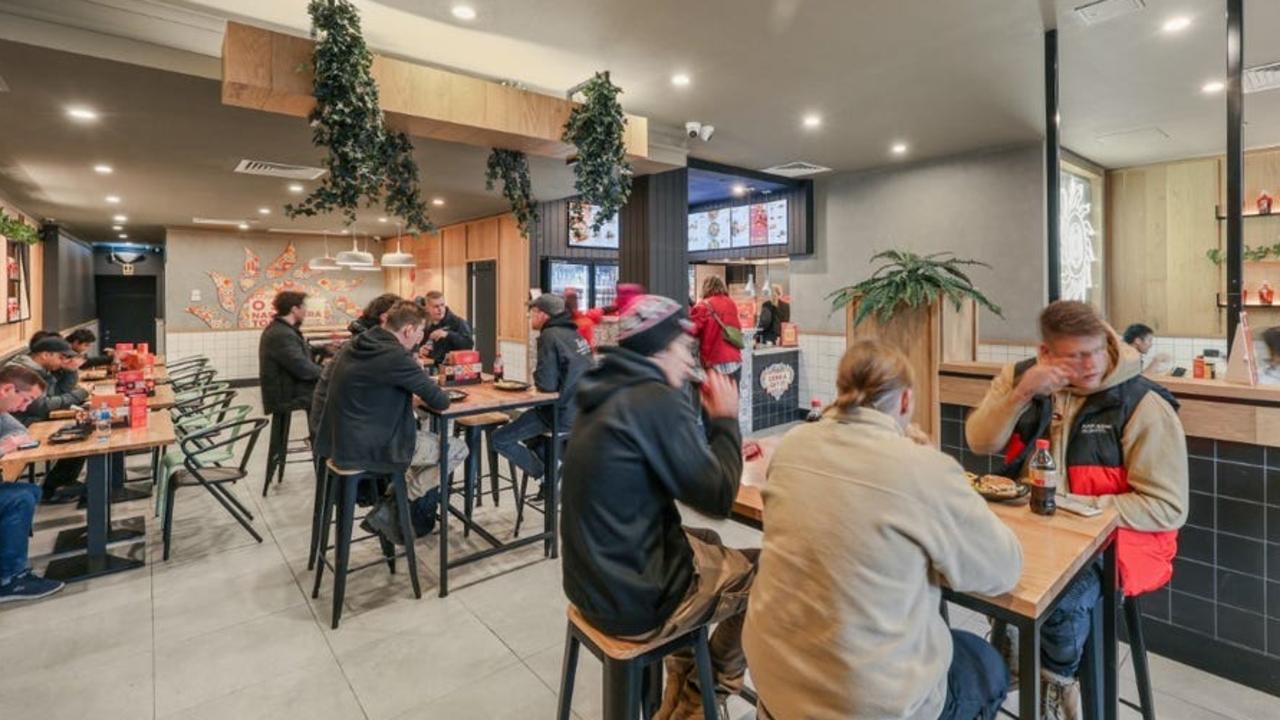 The property is now leased by Oporto Carlton. Picture: Supplied.