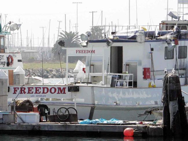 Lost at sea ... The freedom Fishing boat which Patrick McDermott was on when he went missing. Picture: Karen Dodd