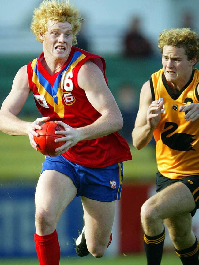 Adam Cooney starred for South Australia in the under-18 championships.