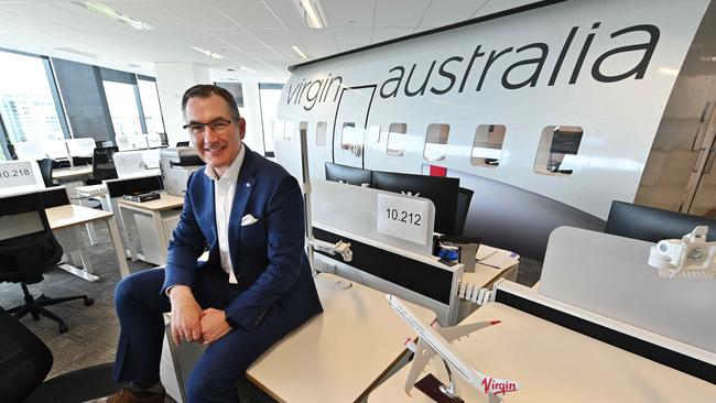 Virgin Australia CEO Paul Scurrah. Picture: Lyndon Mechielsen