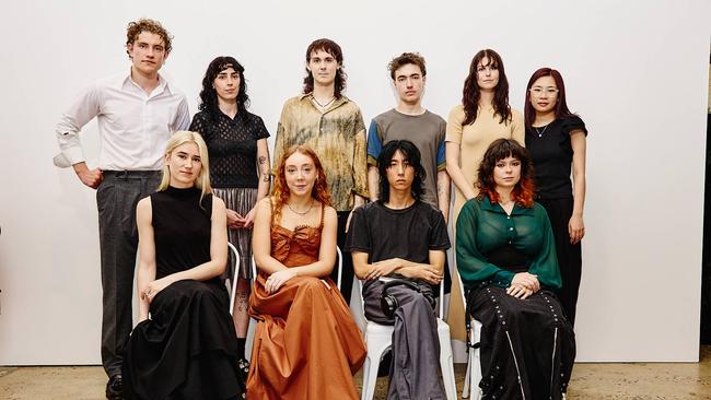 Australian Fashion Foundation scholarship winners for 2024. Picture: Sonny Vandevelde