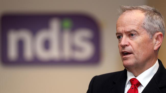 NDIS Minister Bill Shorten wants to crack down on criminals rorting the disability scheme. Picture: Alison Wynd