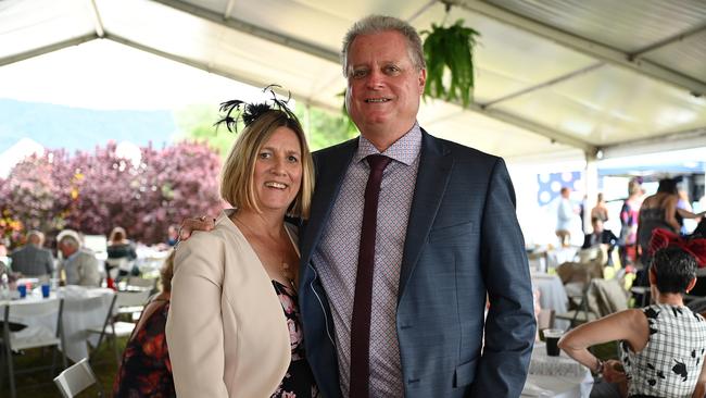 Marlene and Michael Hansen at the Cairns Cup on Saturday. Photo by Emily Barker