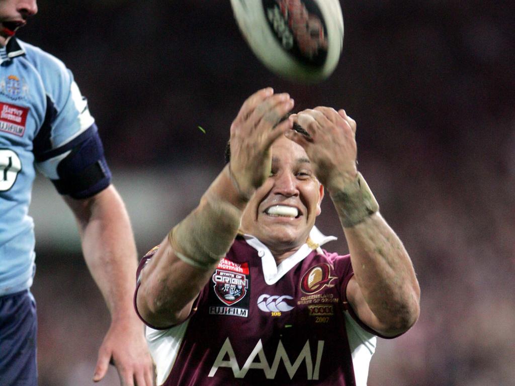 Steve Price scores a try.