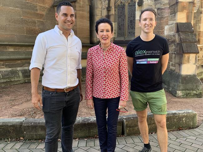 Independent for Sydney Alex Greenwich makes his vote at St Jonh's Church Darlinghurst. Picture: Laura Sullivan