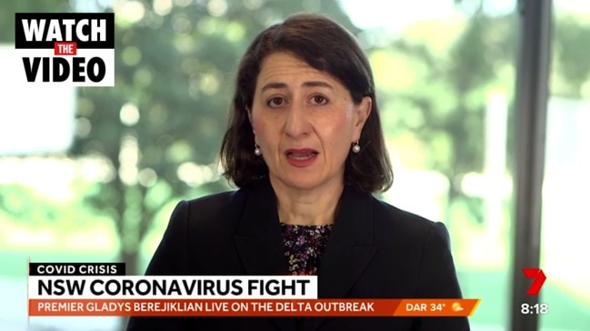 Gladys makes reopening vow: ‘Everything’ (Sunrise)