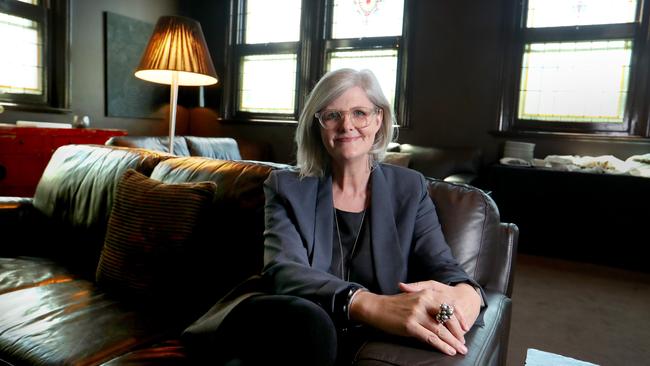 CEW president Sam Mostyn says she believes there has never been a better time for the federal government to deliver a budget for women. Picture: David Geraghty, The Australian