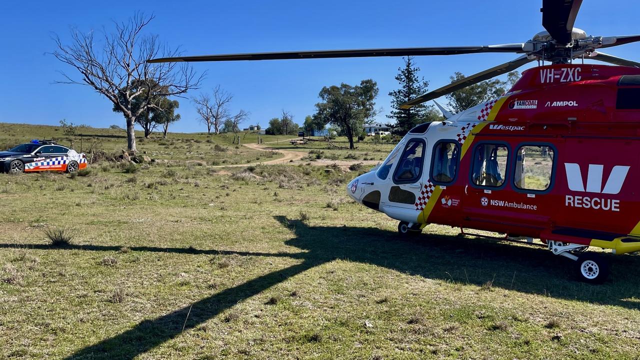 Rescue chopper called in after serious farming accident