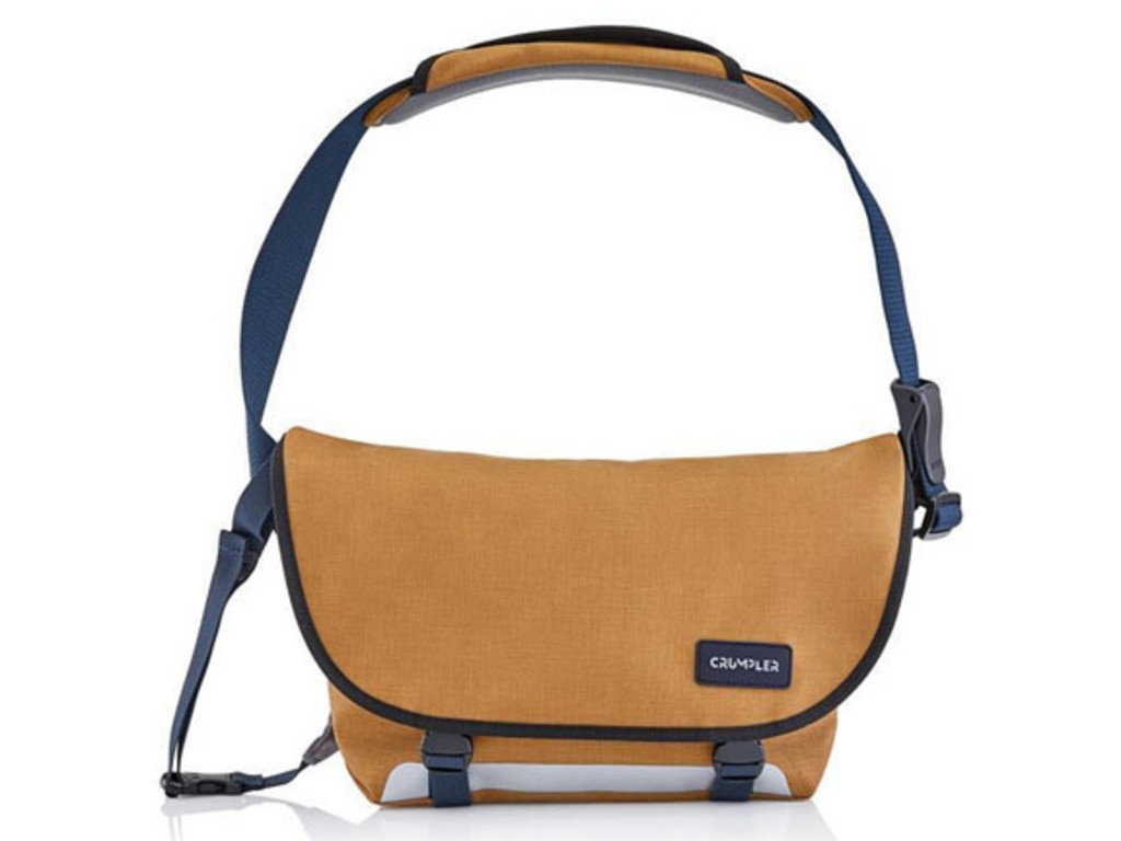 <p><b>CRUMPLER &mdash; CHRONICLER MESSENGER BAG, $229</b> With six separate storage compartments &mdash; including a specially designed space for your laptop &mdash; and padded detachable strap, <a href="https://www.crumpler.com/au/chronicler/" target="_blank" rel="noopener">this weatherproof messenger bag</a> comes in three different colours and is great choice for business or pleasure.</p>