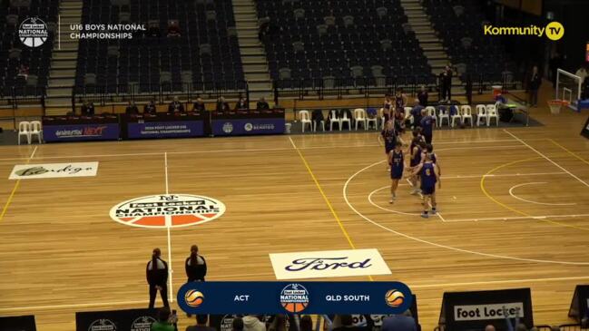 Replay: ACT v Queensland South (Boys)—Basketball Australia Under-16 National Championships Day 2