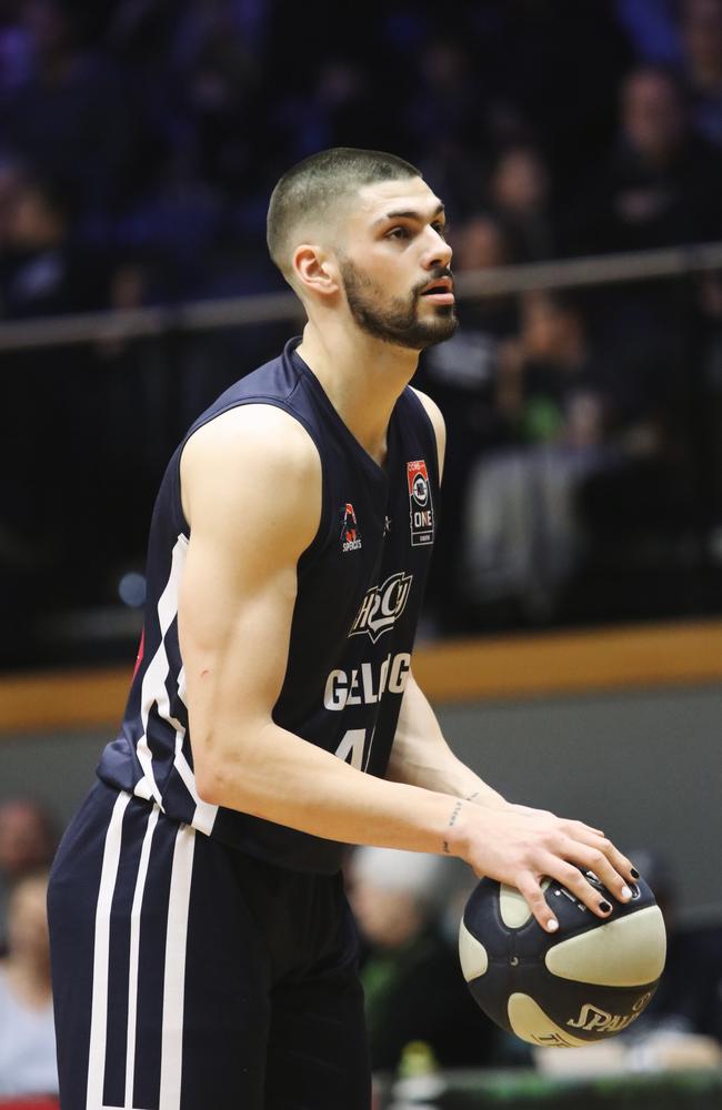 Matt Johns playing well in NBL season with Brisbane Bullets Geelong