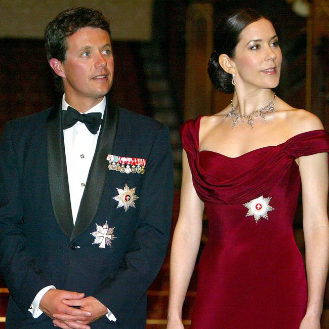 Denmark's Crown Prince Frederik, pictured with Princess Mary was famously ejected from an Eagle St Pier venue for not having the ID needed for scanning under Queensland’s tough liquor laws of the time. Picture: AAP Image/Will Burgess