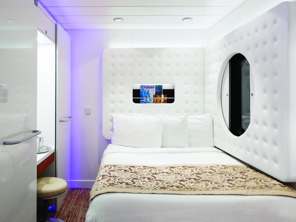 Wake up to a peek out of your own porthole. 