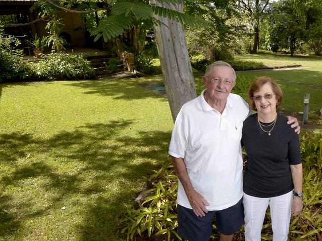 Allan and Ailsa Ryan of Salisbury are down sizing from a massive 3000+ square metre Salisbury property to a aged care facility. PICTURE Bradley Cooper