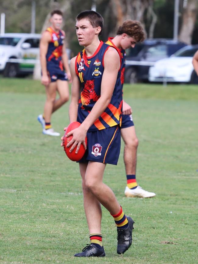 Noosa Tigers player Wispa Brain. Picture: Craig Slaney Sports Photography.