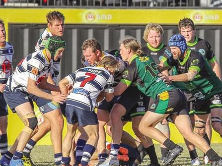 Proserpine-Whitsunday taking on Brothers in Mackay Rugby Union. Picture: Supplied.