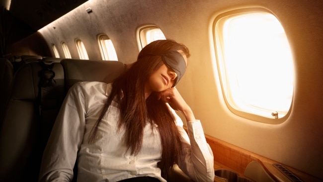 Sleep expert reveals the best way to sleep on a plane