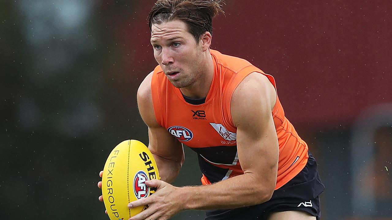 Toby Greene thrived as GWS captain against Collingwood. Picture: Phil Hillyard