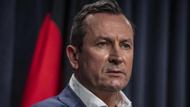 Premier Mark McGowan has taken a hard-line stance to his state’s border. NCA NewsWire/Tony McDonough