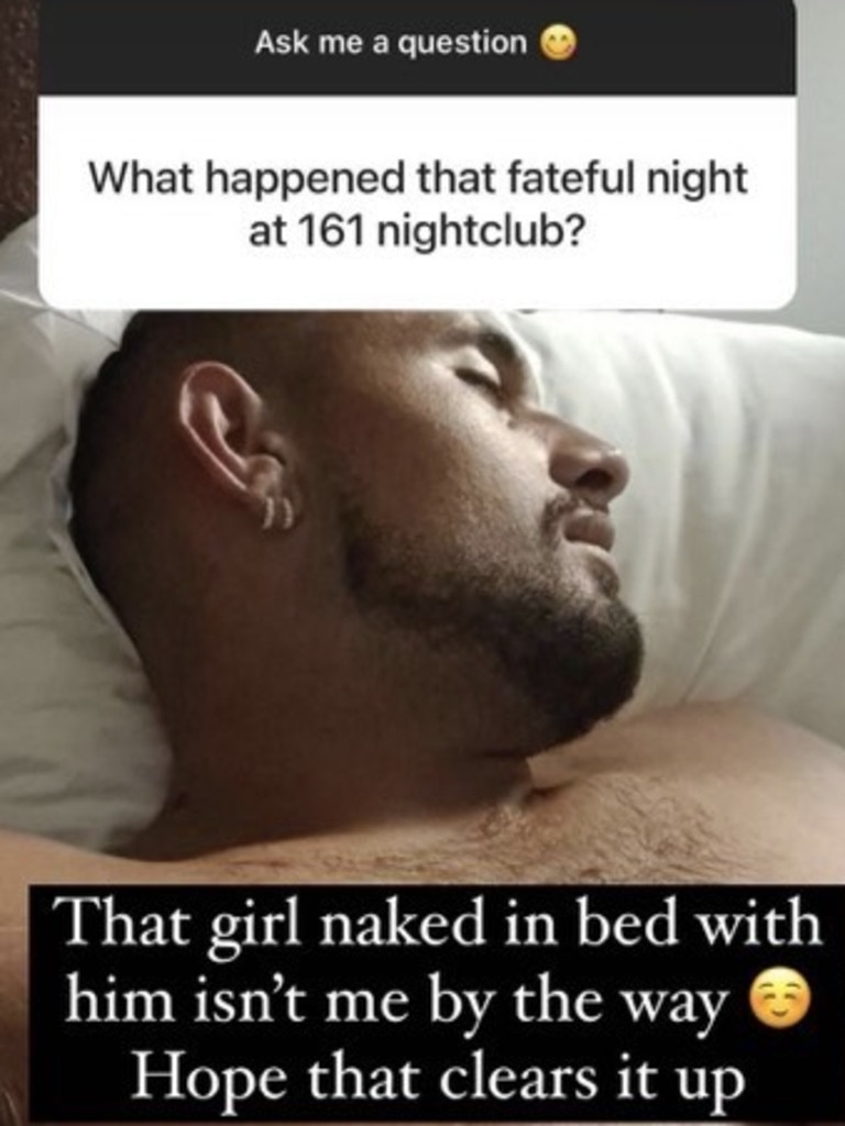 Passari accused him of cheating on her in a social media post. Picture: Instagram