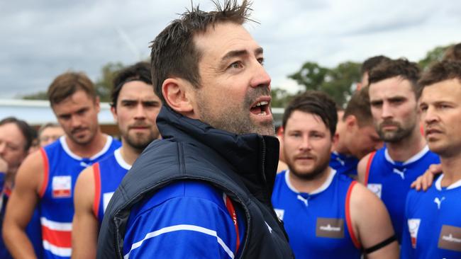 Locked in: Marcus Buzaglo will coach South Croydon again in 2023. Picture: Davis Harrigan