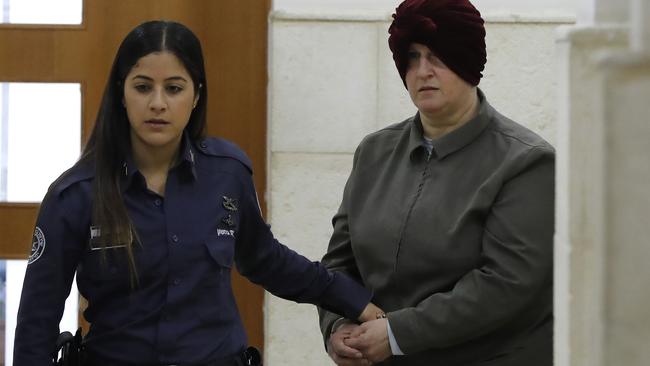 Former Melbourne principal Malka Leifer in an Israeli court in 2018. Picture: AFP