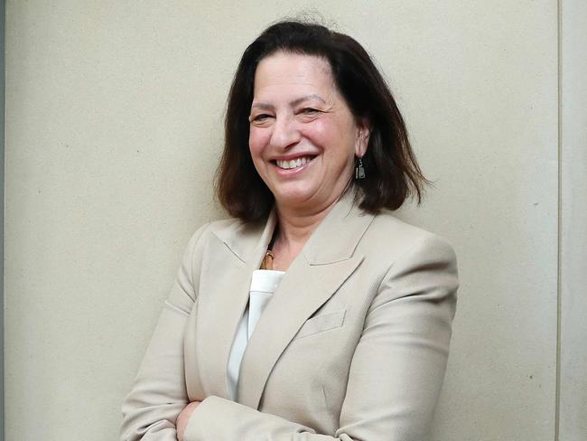 6/9/19: Audrey Zibelman Managing Director and CEO, Australian Energy Market Operator (AEMO). She was the main speaker at the CEDA business lunch in Sydney. John Feder/The Australian.