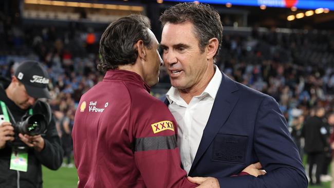 NSW coach Brad Fittler on the other hand is in the firing line. Picture: Mark Kolbe/Getty Images