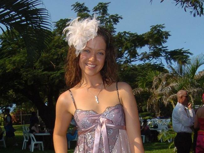 Carly Scott at the 2005 Ladies Race Day Pic Bryan Lynch