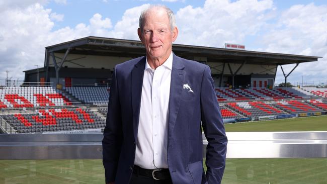 Wayne Bennett wants to build a strong culture at the Dolphins. Picture: Liam Kidston